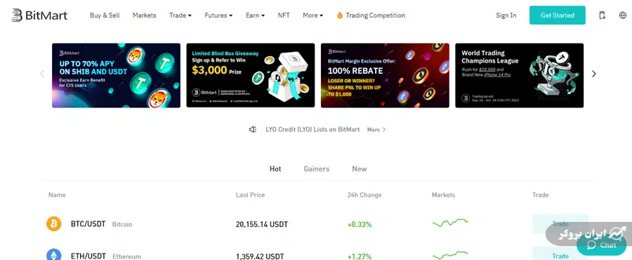 صرافی بیت مارت