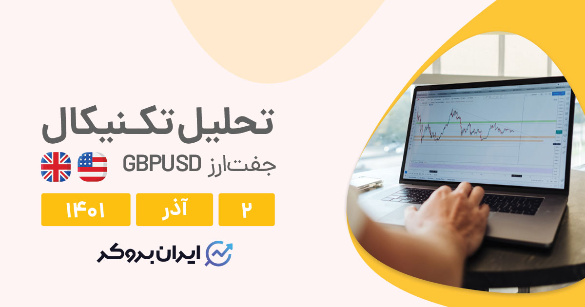 تحلیل روزانه چارت پوند دلار در چهارشنبه ۲ آذر | GBPUSD