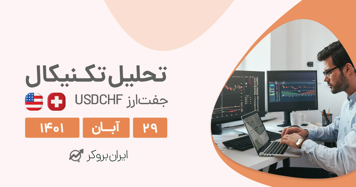 تحلیل هفتگی جفت ارز USDCHF در یک شنبه ۲۹ آبان