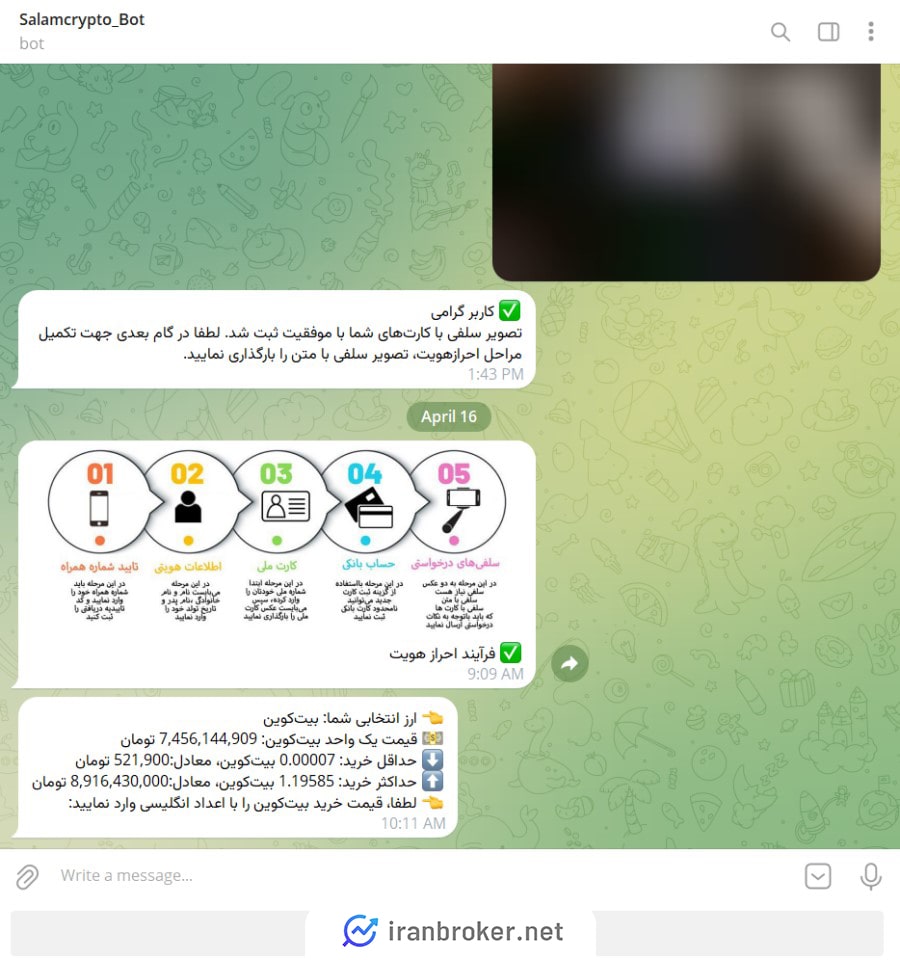 سفارش لیمیت در صرافی سلام کریپتو
