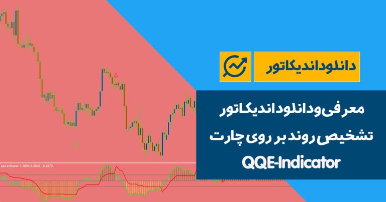 دانلود اندیکاتور تشخیص روند بر روی چارت | QQE-Indicator