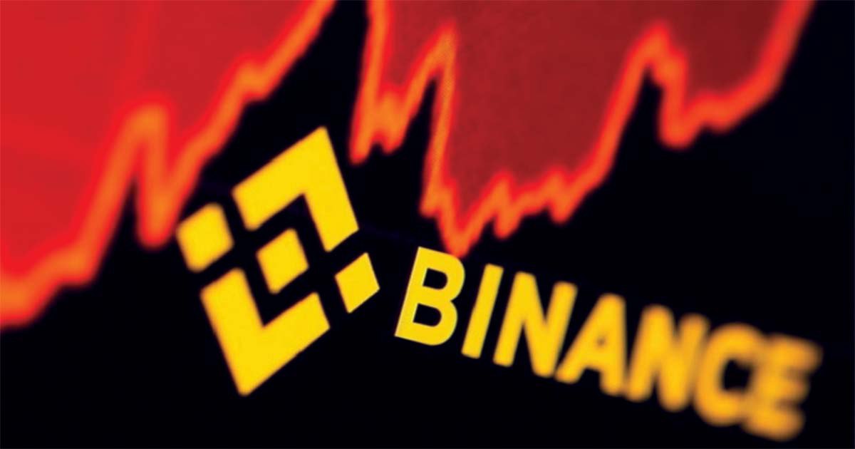 binance biggest cash outflow cover