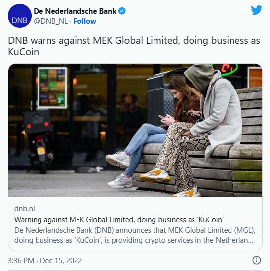 kucoin warning