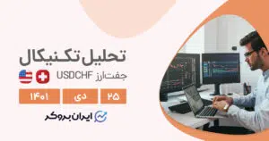 تحلیل هفتگی جفت ارز دلار به فرانک در یک شنبه ۲۵ دی | USDCHF