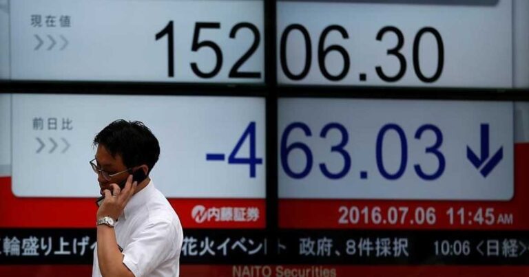 در پی تضعیف ین ژاپن، شاخص Nikkei 225 به بالاترین حد یکماهه خود رسید!