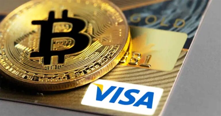 بیت کوین از نظر ارزش بازار از ویزا عبور کرد