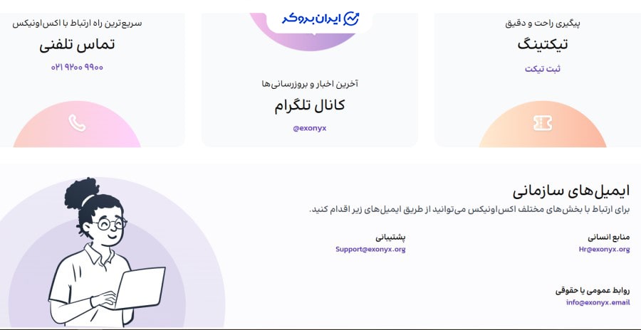 پشتیبانی اکس اونیکس