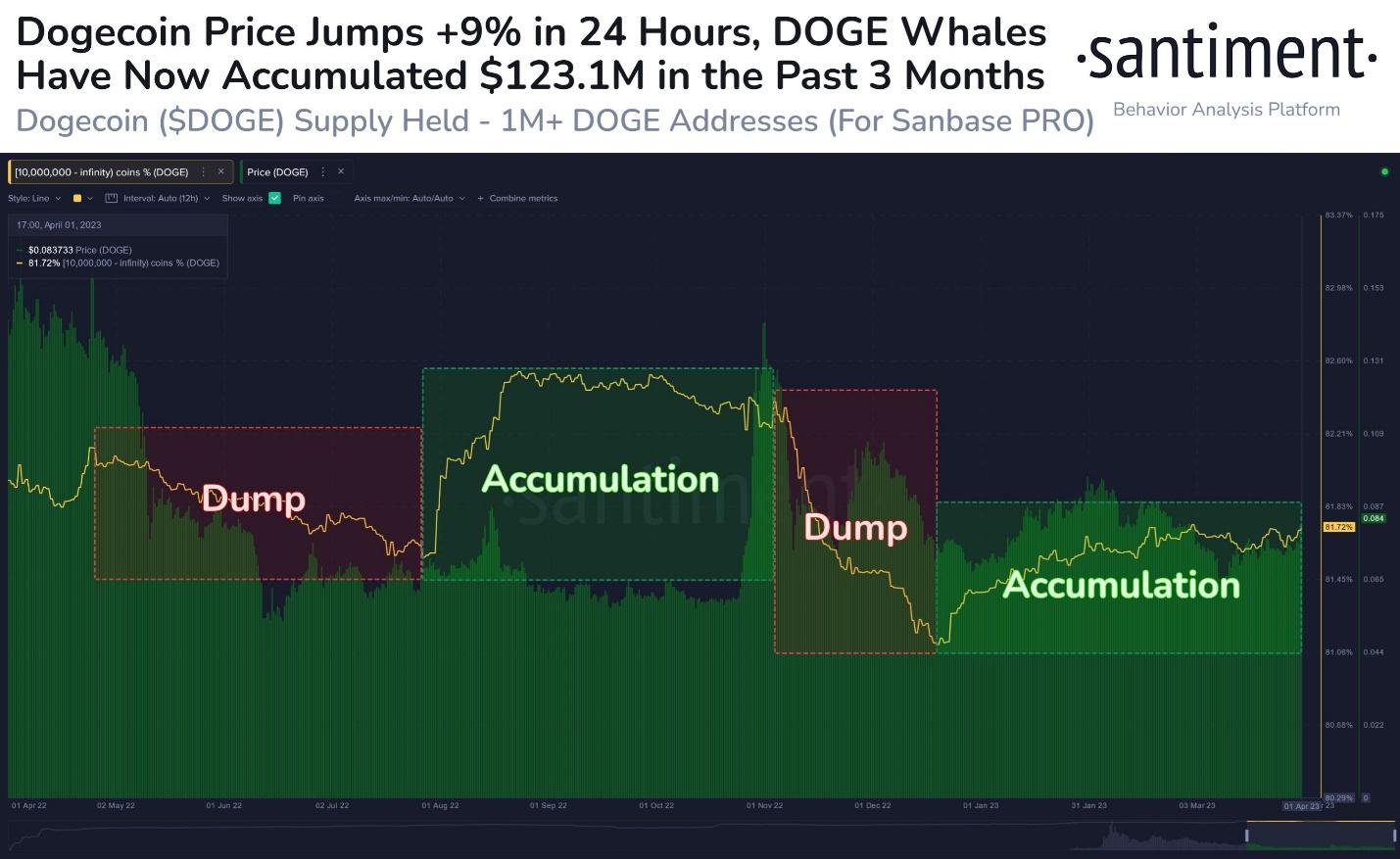 dogecoin supply held