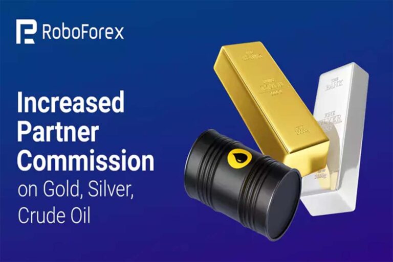 RoboForex کمیسیون استفاده از برنامه Partner را برای طلا، نقره، نفت و شاخص های دلار افزایش می دهد