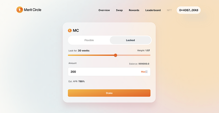 روش استیک کردن ارز دیجیتال Merit Circle چیست؟