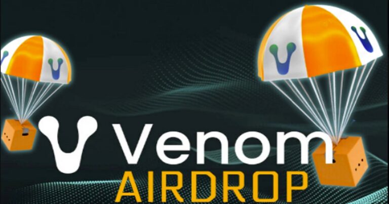 معرفی ایردراپ ونوم | آموزش گام به گام دریافت ایردراپ Venom Network