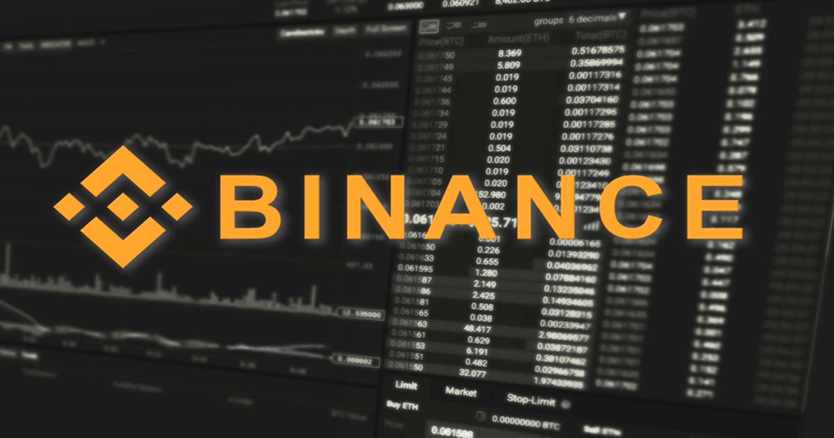 binance losing market shares futures drop