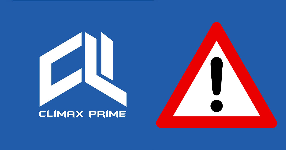 climax prime alarm