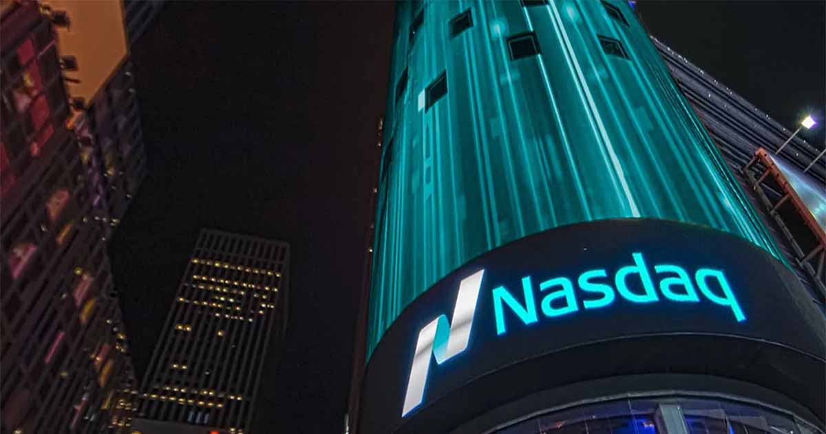 nasdaq stages whopping 32 gain to log best first half in 40 years