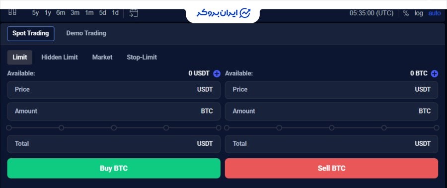 بازار اسپات صرافی دکس ترید