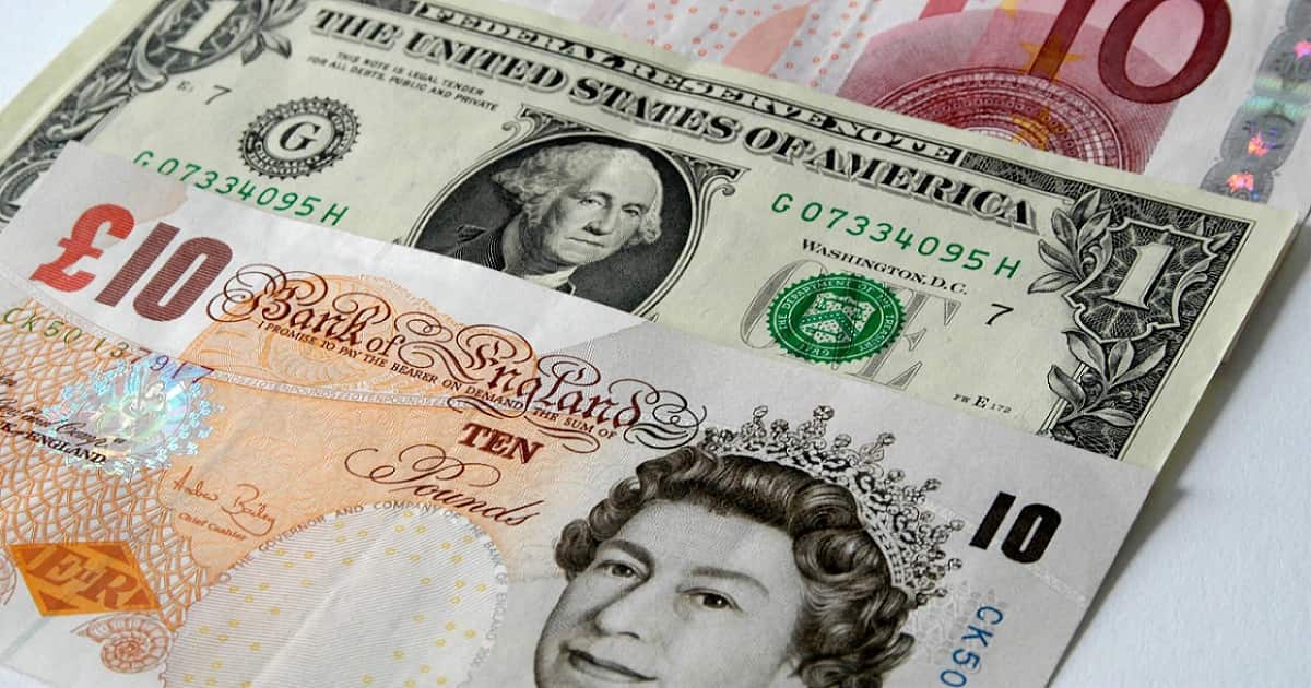 ارزش پوند انگلیس نسبت به دلار آمریکا