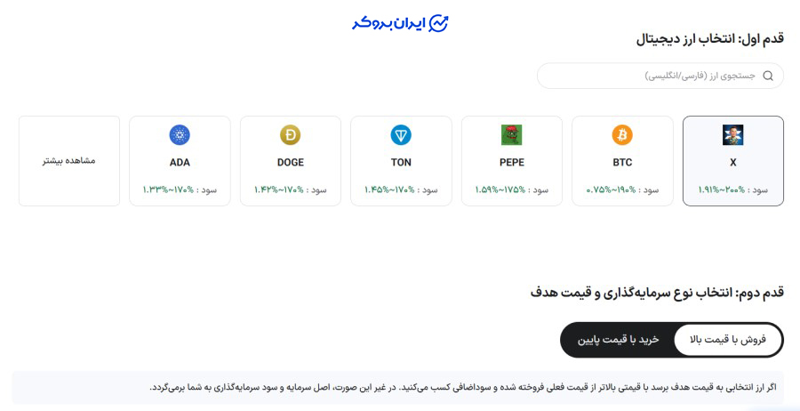 سرمایه گذاری دوگانه بیت 24