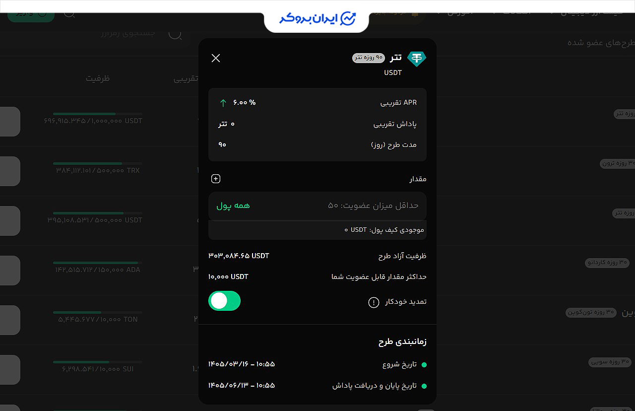 استیکینگ در بیت پین