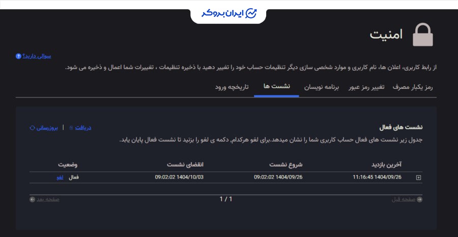 امنیت صرافی اکسیر