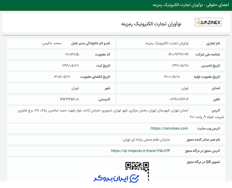 رمزینکس در نظام صنفی رایانه ای