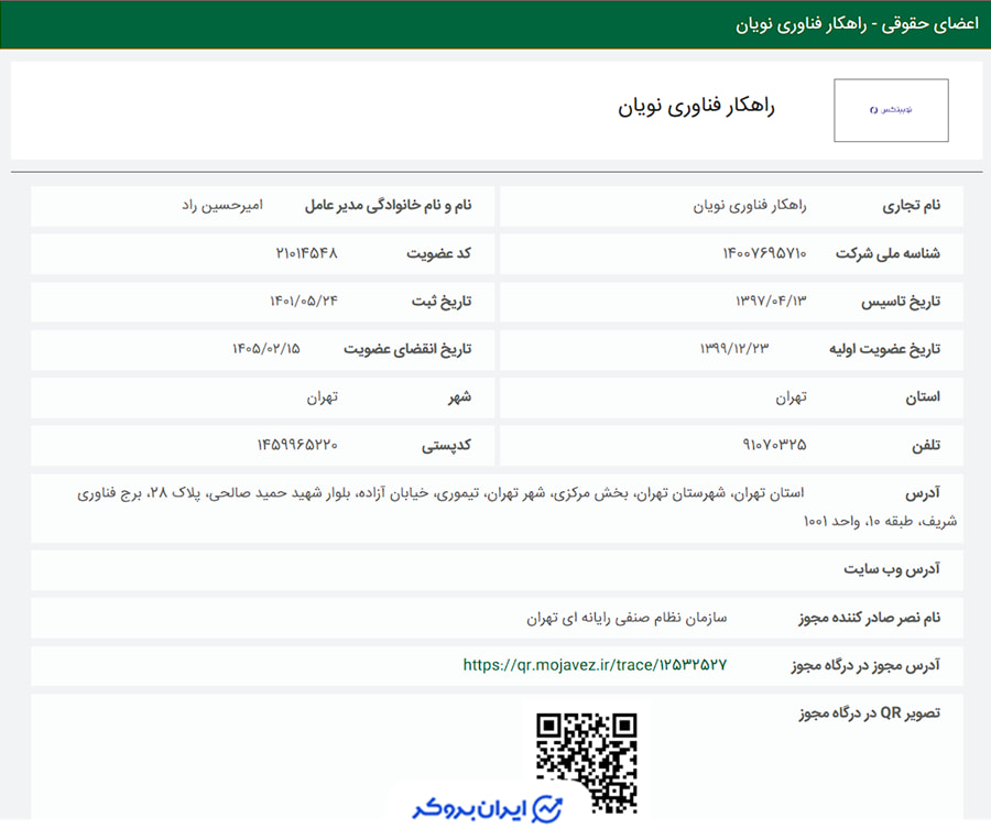 نوبیتکس در نظام صنفی رایانه ای