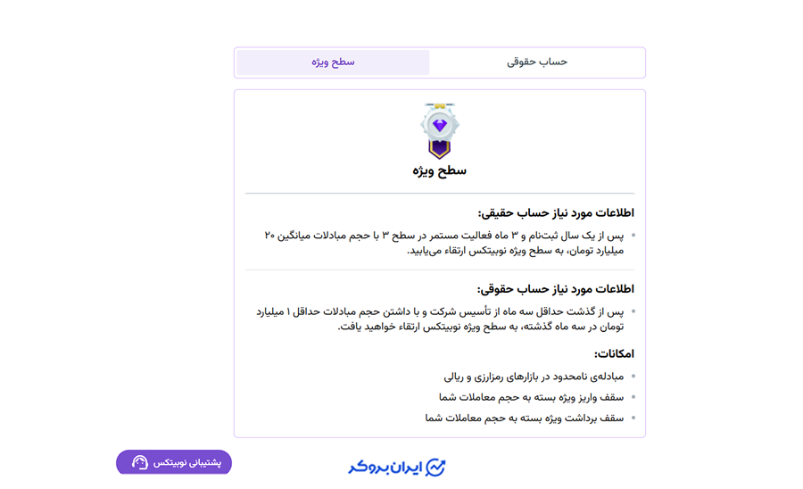 سطح کاربری نوبیتکس