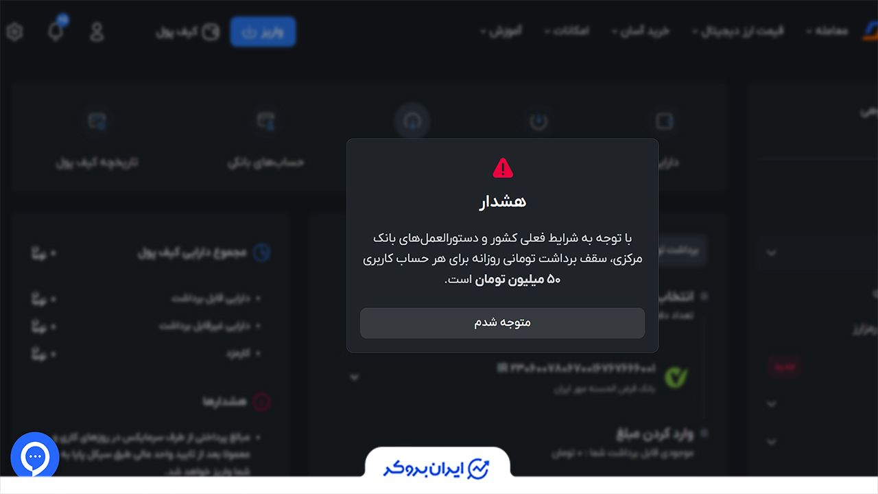 برداشت در سرمایکس