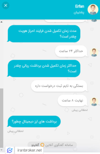 پشتیبانی باین ارز
