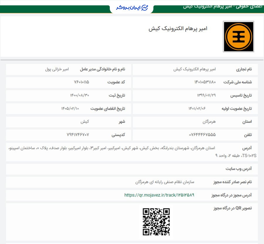 عضویت یوبیتکس در سازمان نصر