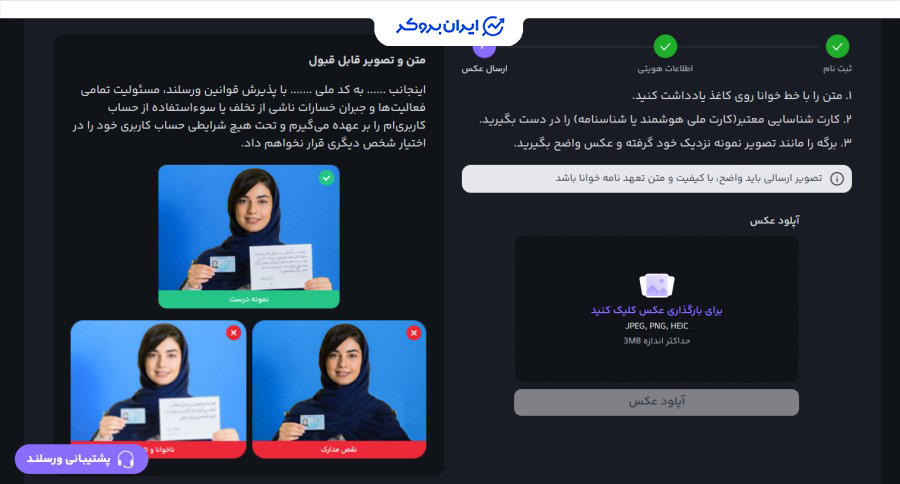 احراز هویت در ورسلند