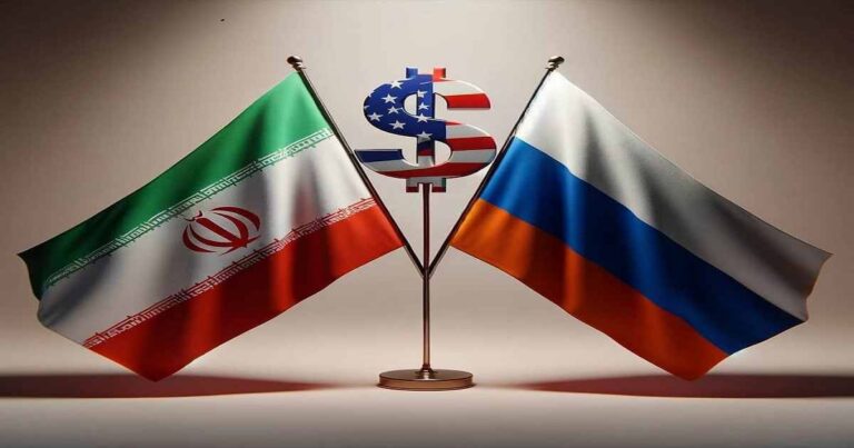 ایران و روسیه مذاکراتی را علیه ایالات متحده و دلار آمریکا آغاز کرده‌اند