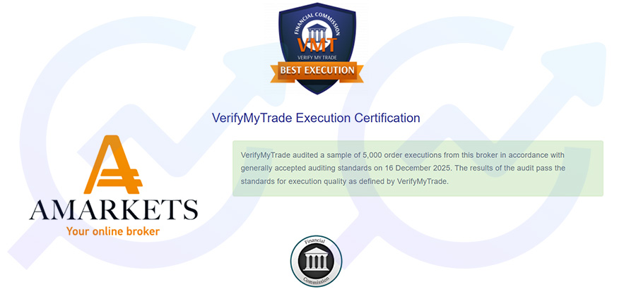 مجوز وریفای مای ترید بروکر آمارکتس