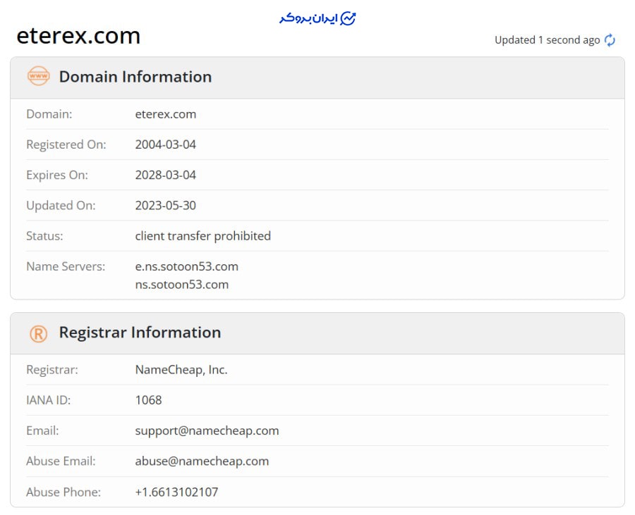 اعتبار سایت اتراکس