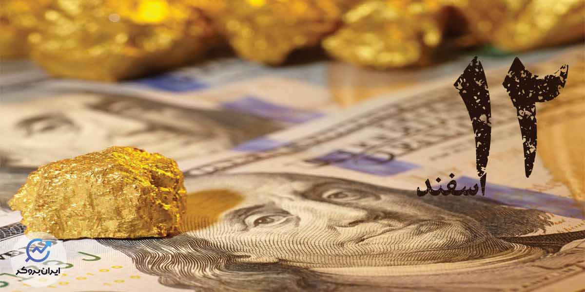 doller and gold of market iran 12 Esfand Copy