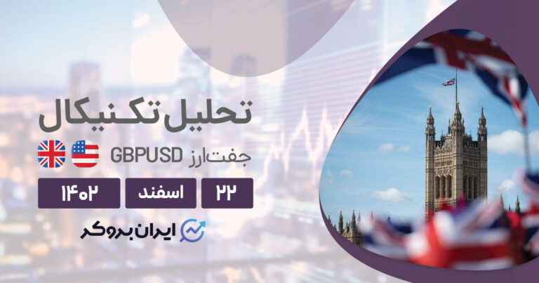 تحلیل تکنیکال پوند (۲۲ اسفند ۱۴۰۲) | بررسی چارت GBPUSD