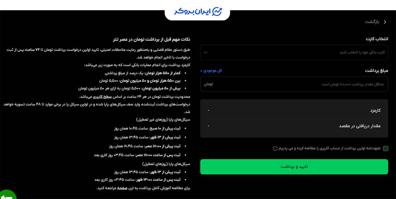 برداشت از صرافی عصر تتر