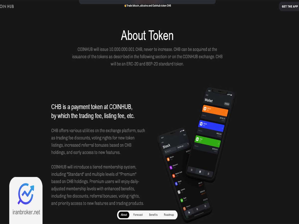 وبسایت Coinhub