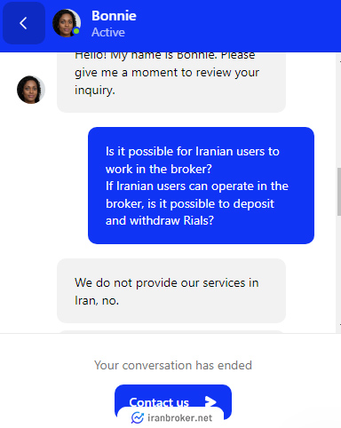 پشتیبانی بروکر اکتا اف ایکس