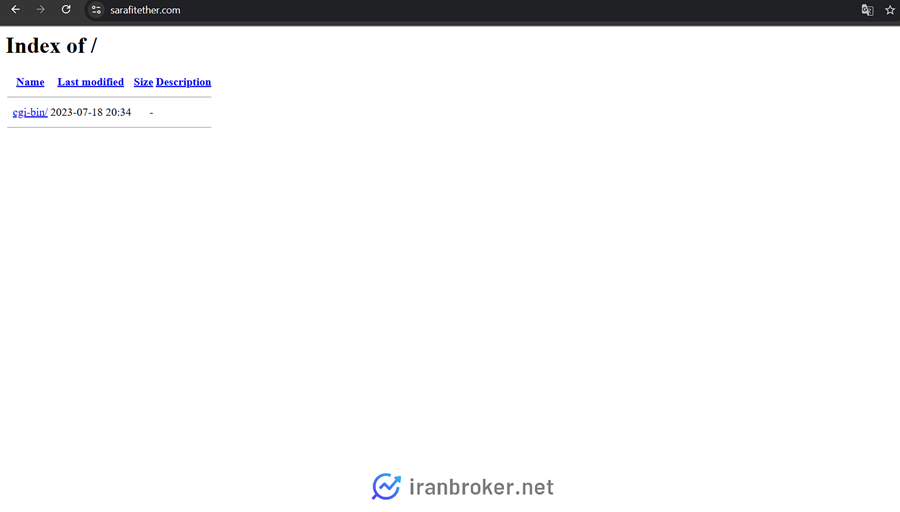 از دسترس خارج شدن صرافی تتر