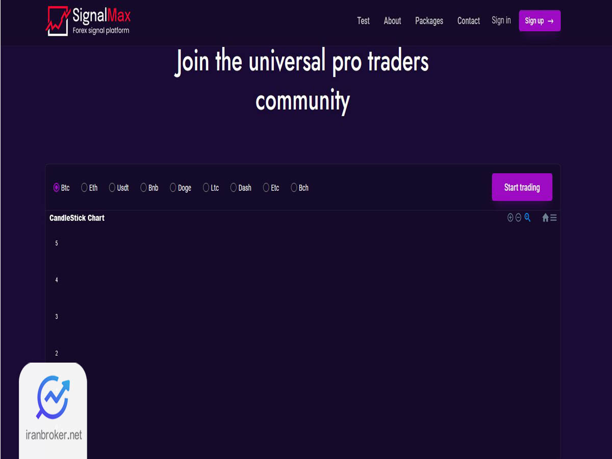 وبسایت Universal Pro Traders