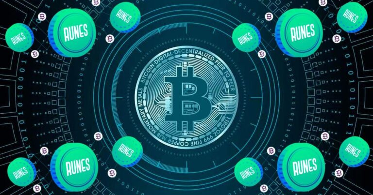 پرتکل رونز (Runes) بیت کوین در کمتر از دو ماه ۲۵۰۰ BTC کارمزد تولید کرد!