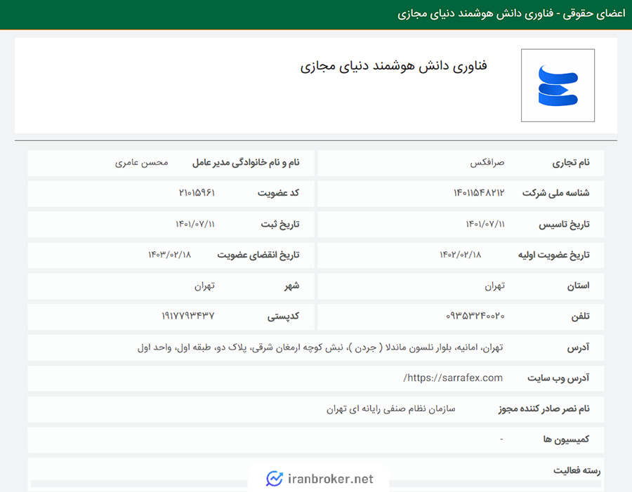 تمام شدن عضویت صرافکس در سازمان نظام صنفی رایانهای کشور