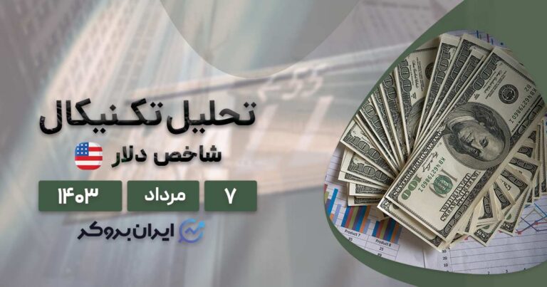 تحلیل تکنیکال شاخص دلار (۷ مرداد ۱۴۰۳) | بررسی چارت DXY