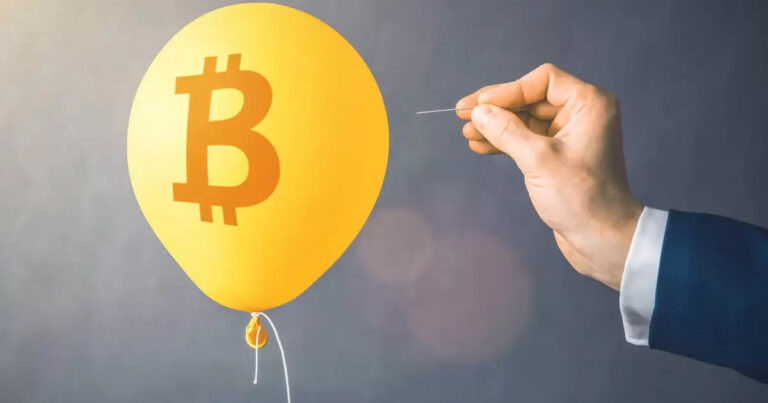 پیش‌بینی تحلیلگر بلومبرگ درباره سرنوشت بیت کوین در صورت ترکیدن حباب بازار