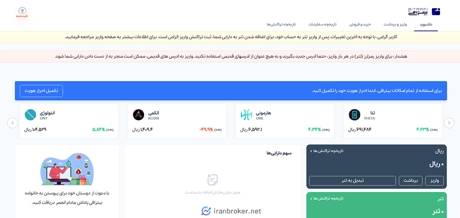 احراز هویت در بیترافی