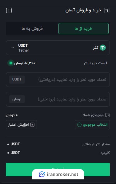 خرید و فروش ارز دیجیتال در صرافی کیوسک