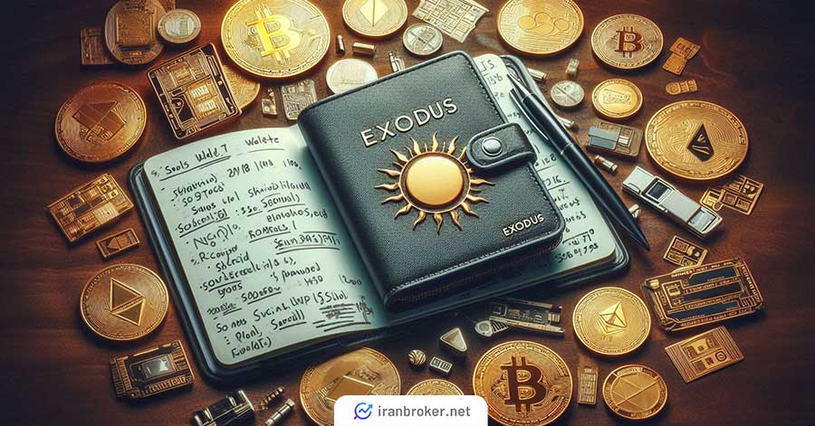 اکسودوس (Exodus) - در دسته بهترین کیف پول های کاردانو برای ادغام سخت افزاری