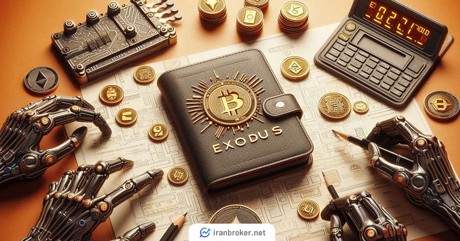اگسودوس (Exodus): جزو محبوبترین کیف پول های سولانا با طراحی بصری جذاب