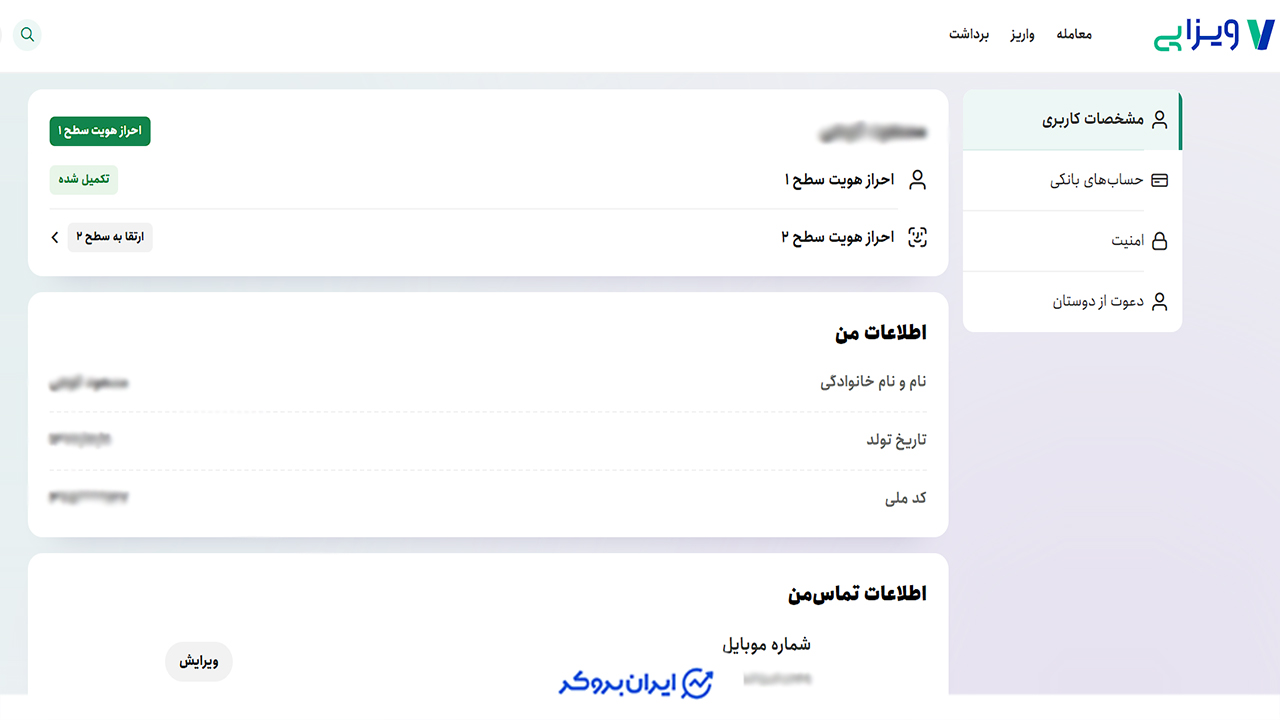 احراز هویت ویزاپی