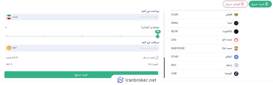 معامله سریع در صرافی ژاوکس